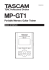 MP-GT1 Owner`s Manual / French