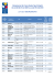 Liste des hebergements et repartition des gymnases