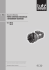 Manuel d`utilisation POMPES CENTRIFUGES