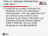 CANDIDATURE À UN ÉCHANGE ERASMUS