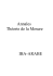 Annales Th&eacute;orie de la Mesure IBA