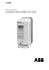 Manuel d`installation variateur ACS800