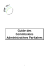 Guide des Commissions Administratives Paritaires