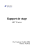 Rapport de stage - Les pages perso du Crans