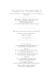 Modes d`Organisation et Performances : Le Cas du Transport Public