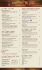 Notre Menu - Microbrasserie La Diable