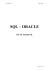 SQL &ndash; ORACLE