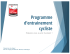 Programme entrainement cycliste RJP 2016