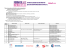 Tableau des secteurs d`activité et codes correspondants