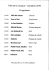 Programme Fête de la musique
