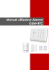 Manuel utilisateur Alarme GSM+RTC