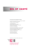 Télécharger la Prise de position «Sel et santé