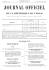 JOURNAL OFFICIEL - Secr&eacute;tariat g&eacute;n&eacute;ral du Gouvernement