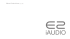Mode d`emploi E2