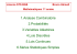 1.Analyse Combinatoire 2.Probabilités 3.Variables Aléatoires 4.Lois