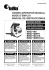 owner / operator manual mode d`emploi manual de