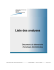 Liste des analyses (14 juillet 2016) - CSSS de l`Ouest-de