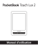 Manuel d`utilisation PocketBook Touch Lux 2