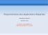 Programmation des Applications Réparties
