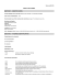 safety data sheet section 1 - identification section 2