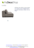 NEVADA, tissus VISION : sofa convertible, 2 ou 3 places, avec sa