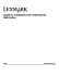 Guide de l`utilisateur de l`imprimante 2600 Series