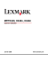 Lexmark X215 MFP Guide de l`utilisateur