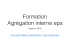 Pr&eacute;sentation Agr&eacute;gation interne 2016
