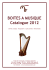 catalogue boutique 2012