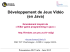 Développement de jeux video