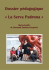 Dossier pédagogique final La Serva Padrona
