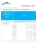 Course Schedule / Horaire