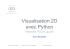 Visualisation 2D avec Python
