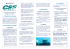 flyer accueil CSF 2014-2015 - Centre Subaquatique Fran&ccedil;ais