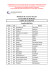 Liste d`attente à l`issue du concours d`accès a la faculté de