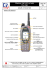 Manuel d`utilisation du terminal portatif ANTARES TPH 700