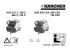 HDS 551 C, 558 C, HDS 558 CSX, 698 CSX, 698 C, 798 C