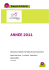 Rapport 2011 - R&eacute;seau fran&ccedil;ais des Villes