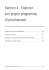 Elaborer son propre programme d`entraînement