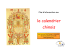 le calendrier chinois