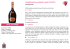 FICHE TECHNIQUE CHAMPAGNE Rosé RUINART (SANS COFFRET)