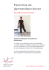Exercices de gymnastique douce