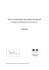 Etude &laquo; Scolarisation des enfants de migrants d`origine