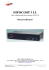 Manuel utilisateur - AETA Audio Systems