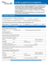 Formulaire de transmission de renseignements pour une installation