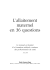 L`allaitement maternel en 36 questions