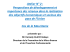 Atelier N&deg; 2 : Perspectives de d&eacute;veloppement et importance des