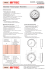 Manometer – Pressure gauges – Manomètres - SITEC