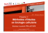 M&eacute;thodes d`&eacute;tudes en biologie cellulaire