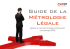 Guide de la Métrologie Légale